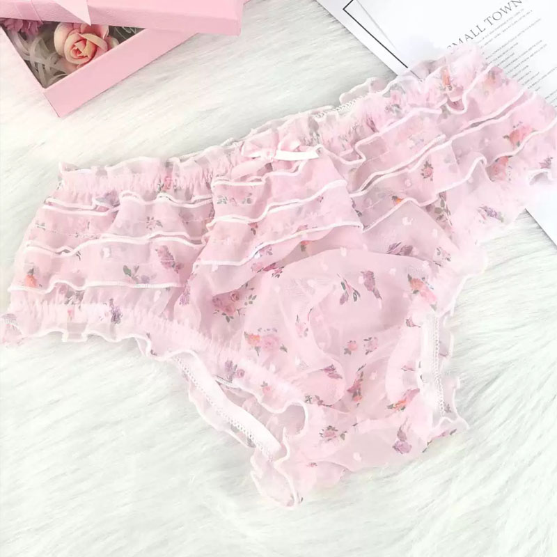 Cute Sweety Chiffon Man's Brie - Boxer Brief Pack Cotton 评论和价格