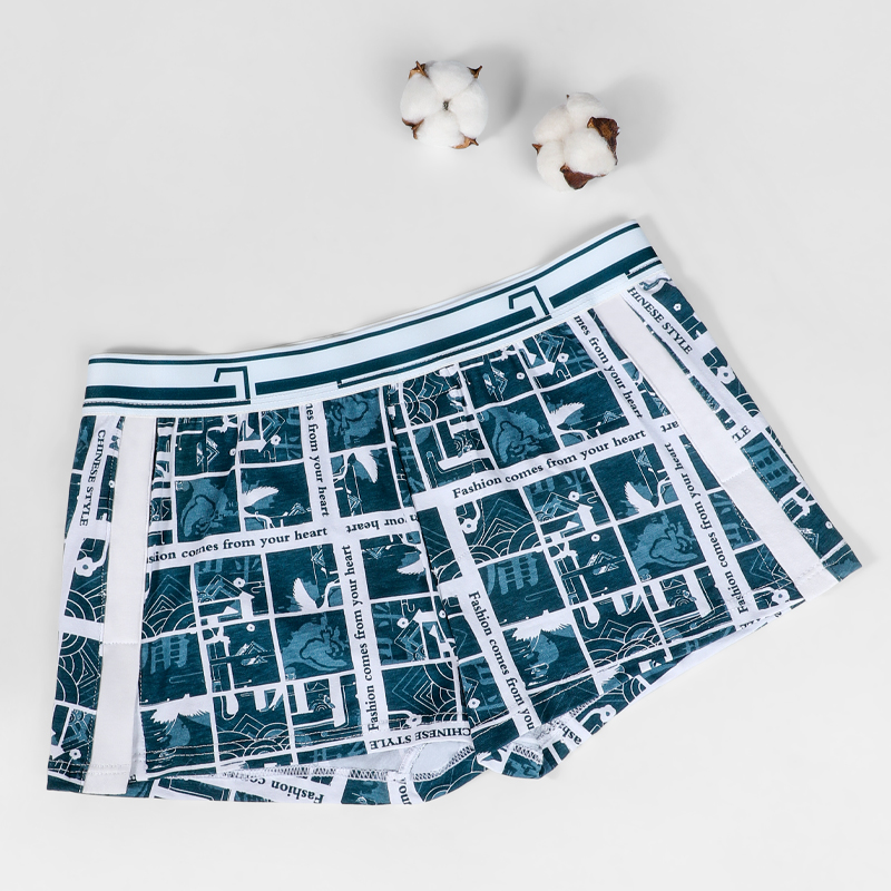 Men's underwear, men's pure co - Boxer Brief Pack Cotton 评论和价格